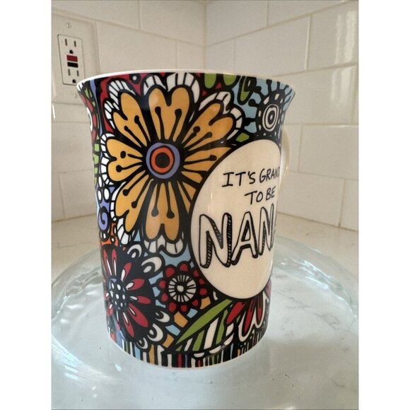 Lorrie Veasey our name is mud “It’s Grand To be Nana” Coffee Cup Mug - Picture 6 of 9